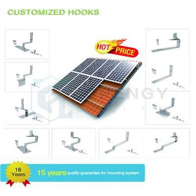 Päikesepaneelide plaatide katusekinnitused