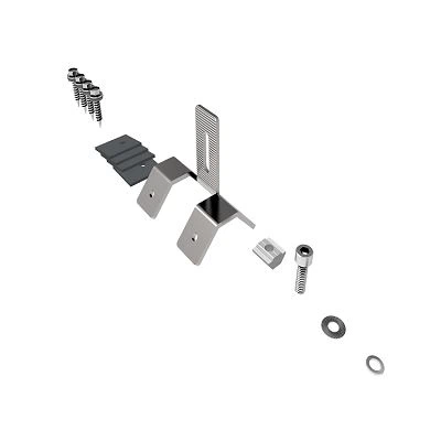Trapezoidal solar clamps