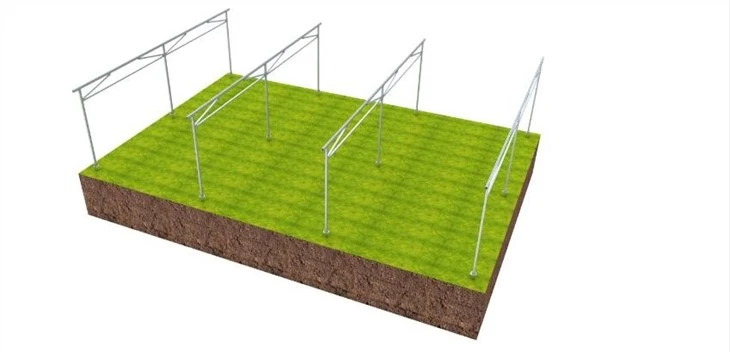 Solar Agriculture Mounting Structure