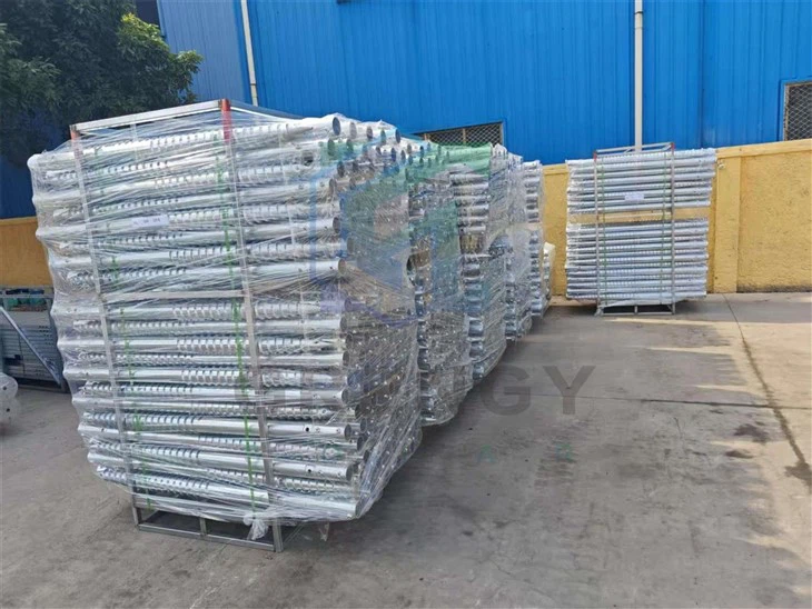 Adjustable Ground Screw Post Anchor Pile