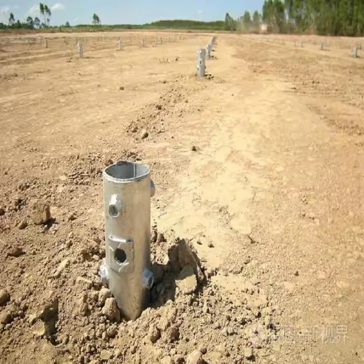 Adjustable Ground Screw Post Anchor Pile