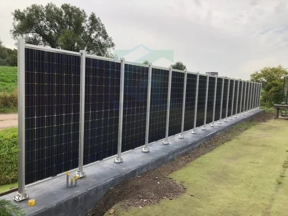 Bificial Solar Fence Mount