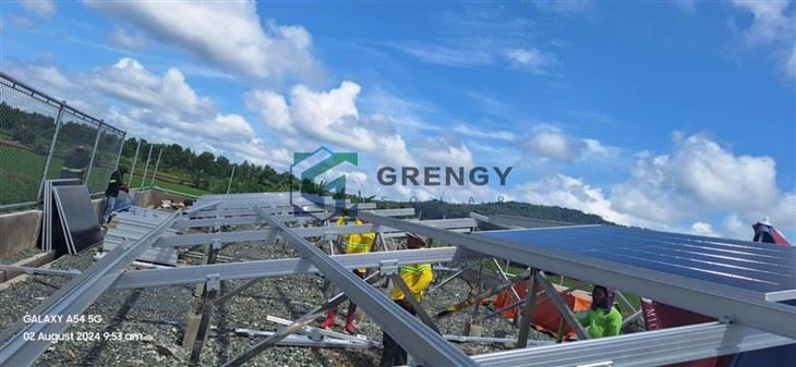 Corrosion-Resistant Aluminum Solar Racking System Commercial Ground Installation Kits price