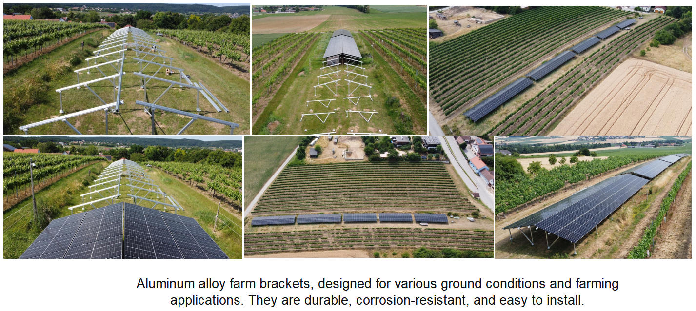 Solar Ground Screw Piles Galvanized farm project Solar Ground Screw Piles Galvanized farm project