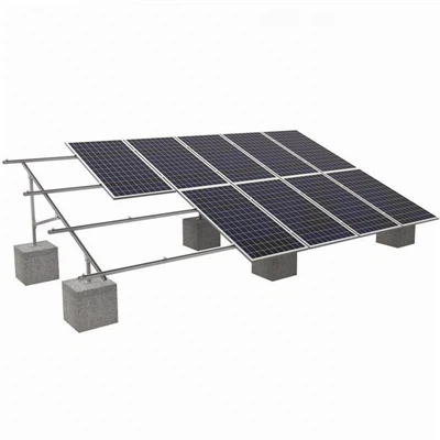 Betoonvundamendiga päikeseenergia maapealsed paigaldussüsteemid