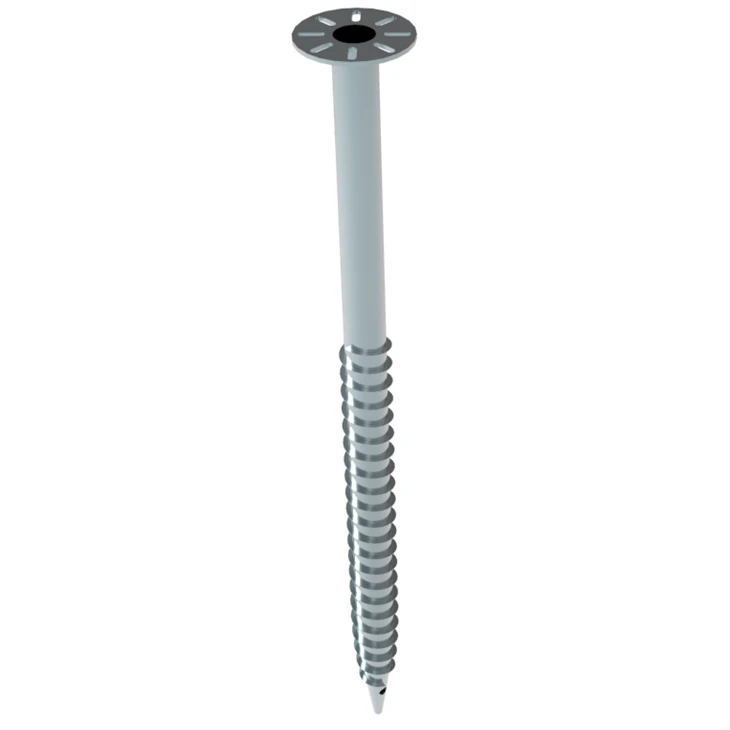 Solar Ground Screw Piles Galvanized high quality