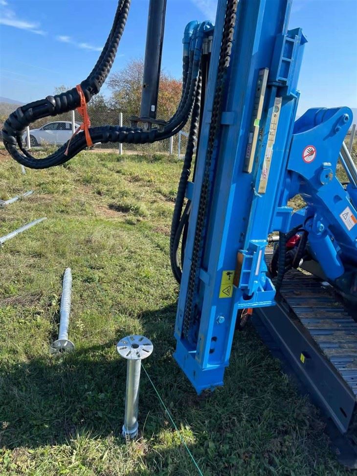 Solar Ground Screw Piles Galvanized price