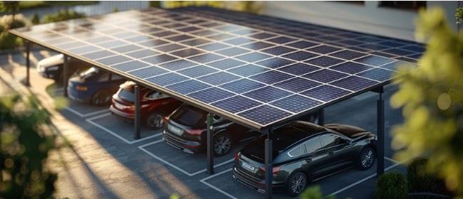 T Mode Solar Carport Mounting System