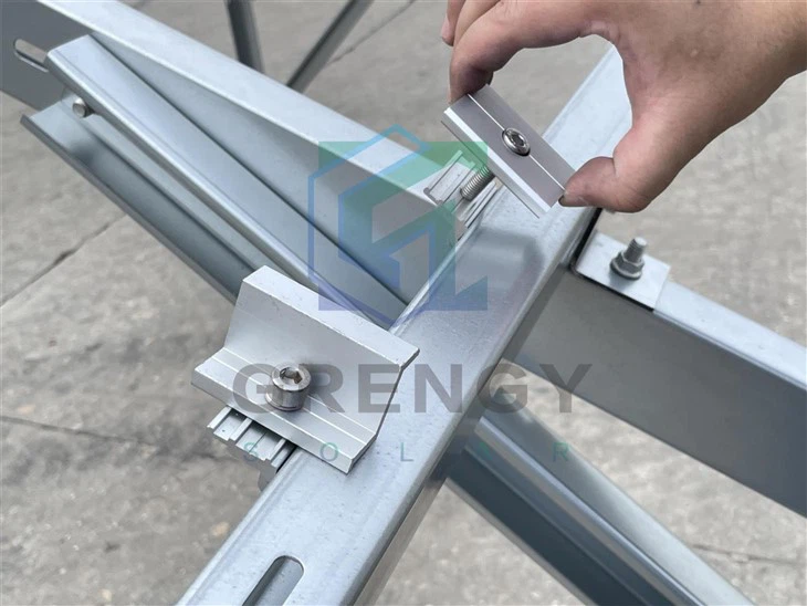 ZAM Steel Ground Mount Solar Racking System