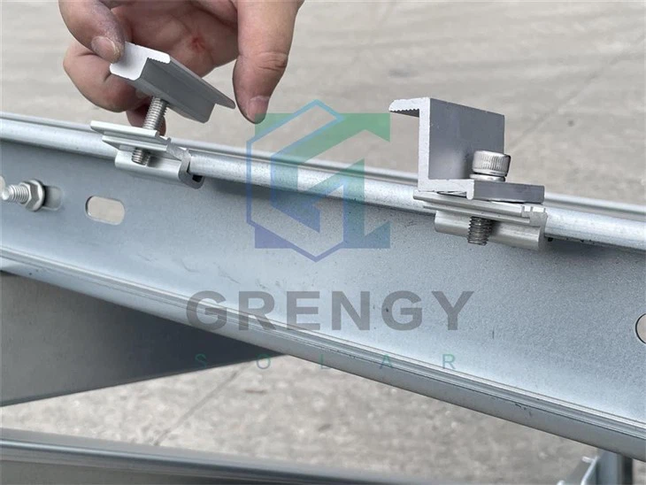 ZAM Steel Solar Ground Mount System